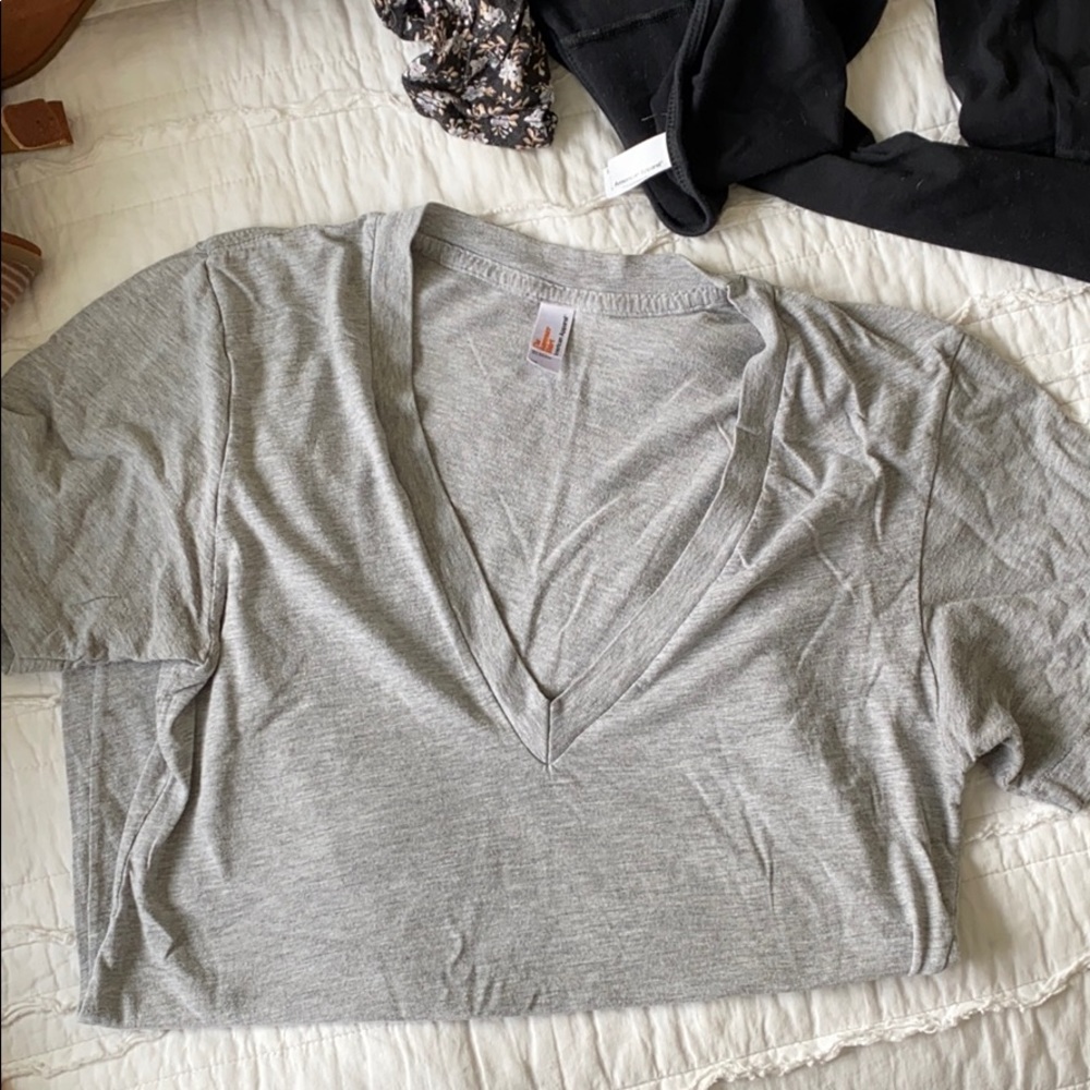 American apparel deep v